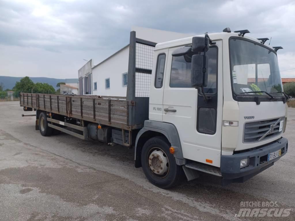 Volvo FL6 180 Φορτηγά Kαρότσα με ανοιγόμενα πλαϊνά