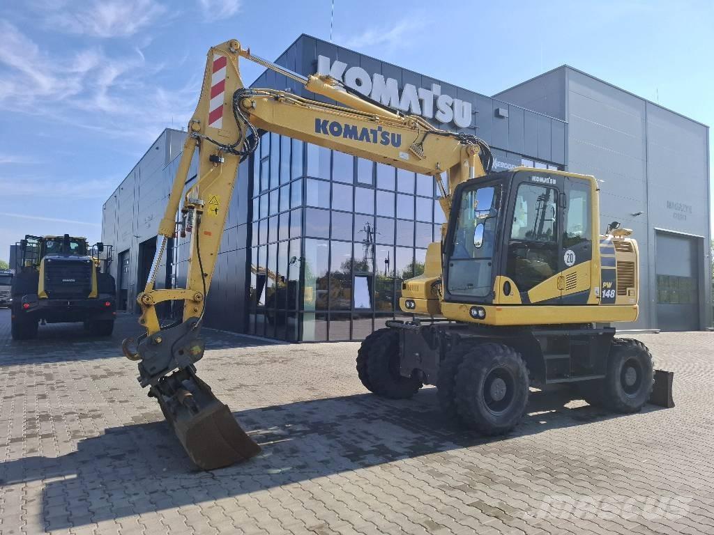 Komatsu PW 148-11 Εκσκαφείς με τροχούς - λάστιχα