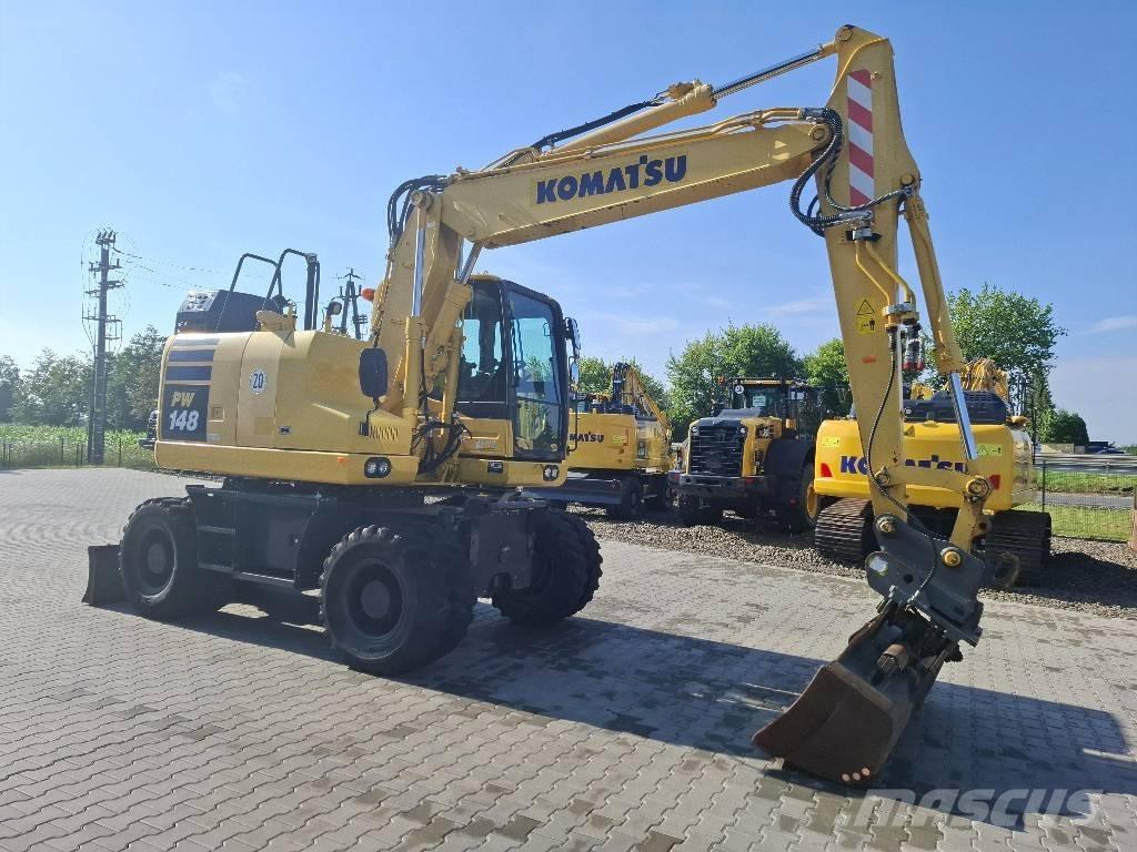 Komatsu PW 148-11 Εκσκαφείς με τροχούς - λάστιχα