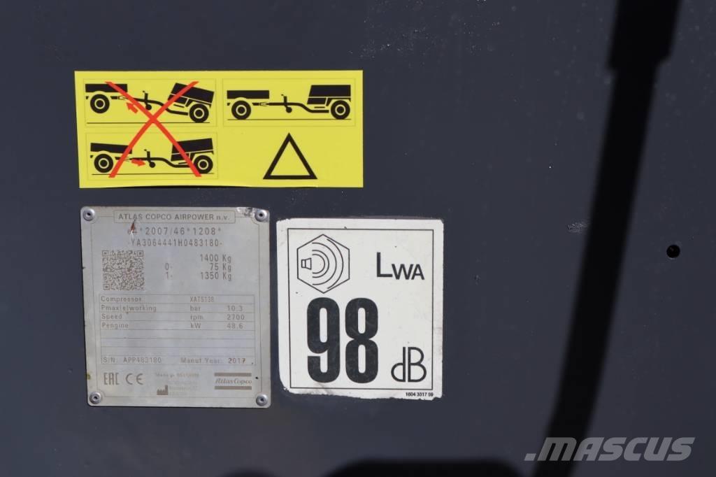 Atlas Copco XATS138 Συμπιεστές