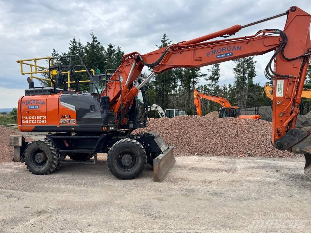 Hitachi ZW 180 Εκσκαφείς με τροχούς - λάστιχα