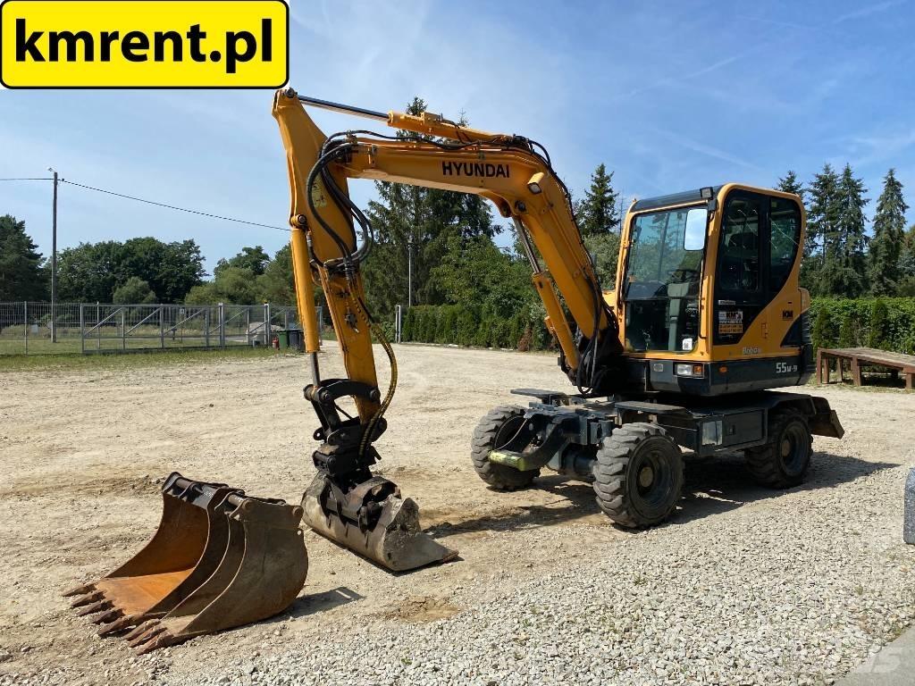 Hyundai Robex 55-9 A Εκσκαφείς με τροχούς - λάστιχα