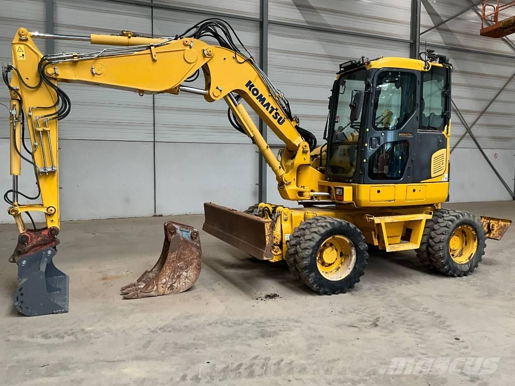 Komatsu PW 98 MR-8 Εκσκαφείς με τροχούς - λάστιχα