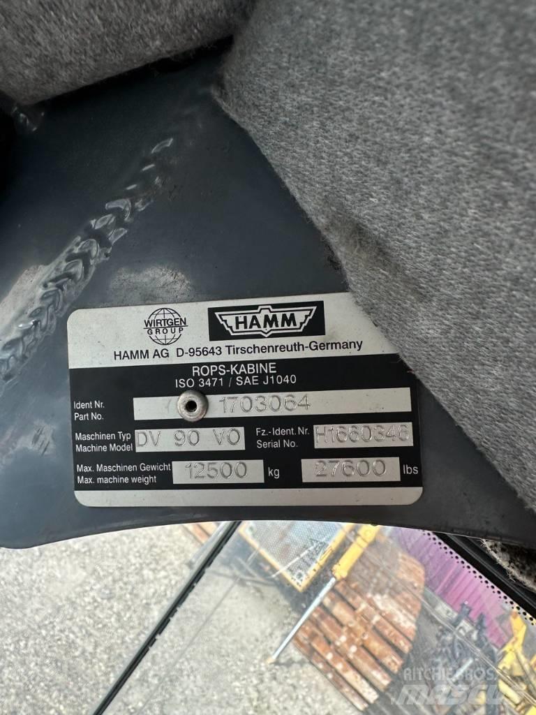 Hamm DV 90 VO Οδοστρωτήρες διπλού κυλίνδρου