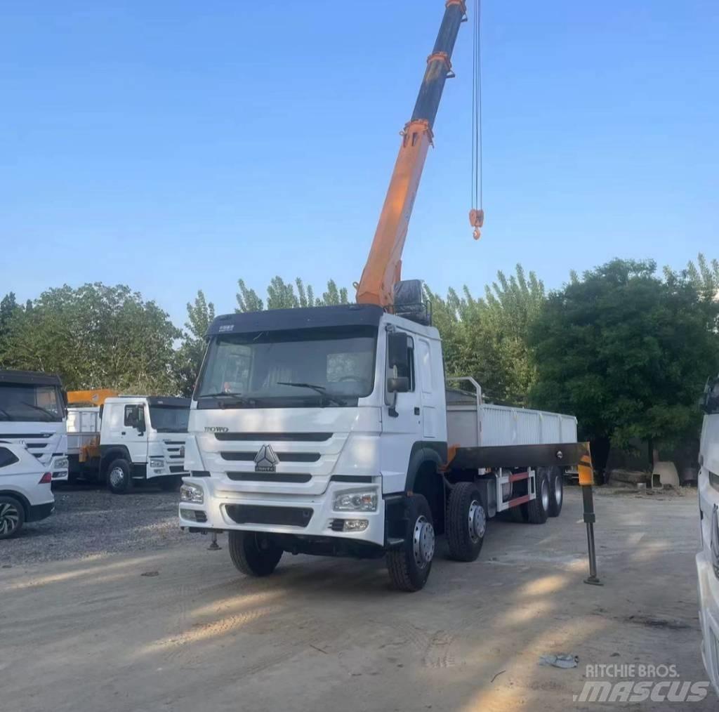Howo 371 375 Φορτηγά ανατροπή με γάντζο