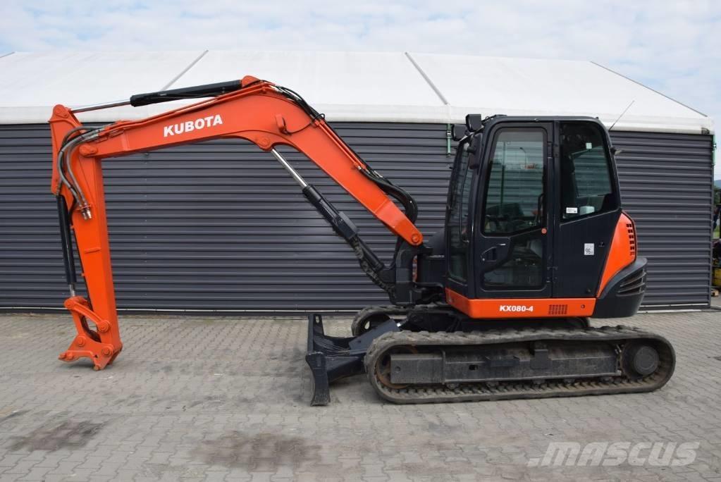 Kubota KX 080-4 Μίνι εκσκαφείς 7t - 12t