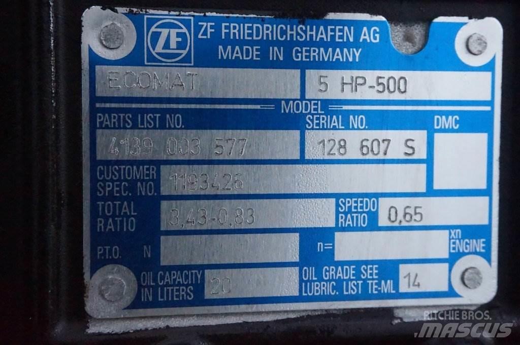 ZF 5 HP-500 Μετάδοση