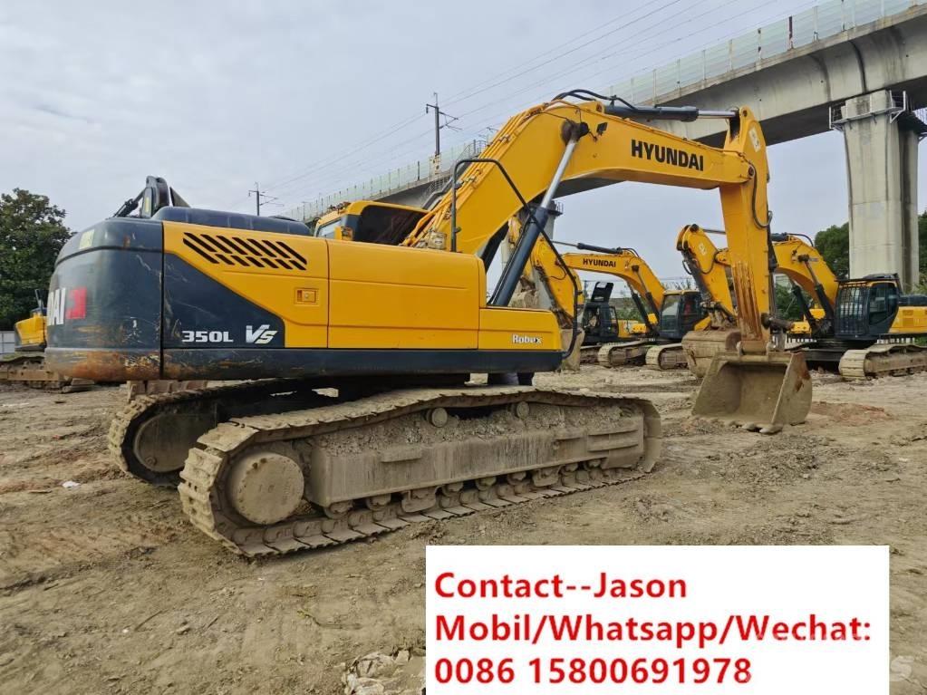 Hyundai R350LVS Εκσκαφείς με ερπύστριες
