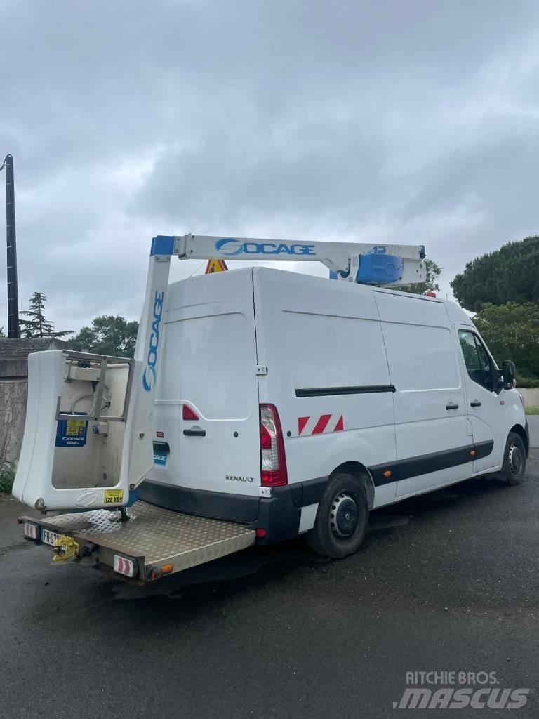 Renault Master Εναέριες πλατφόρμες τοποθετημένες σε ρυμούλκα