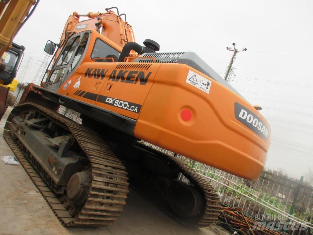 Doosan DX 500 Εκσκαφείς με ερπύστριες