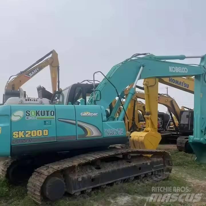 Kobelco SK200D Εκσκαφείς με ερπύστριες