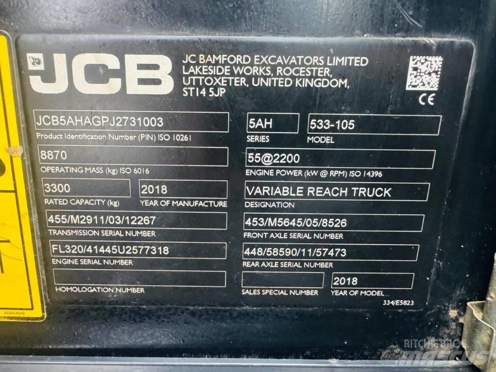 JCB 533-105 Τηλεσκοπικοί ανυψωτές