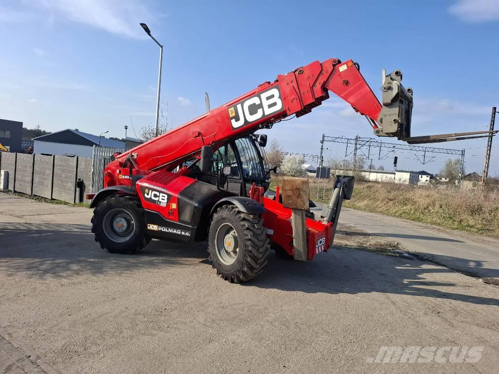 JCB 540-180 Τηλεσκοπικοί τροχοφόροι φορτωτές