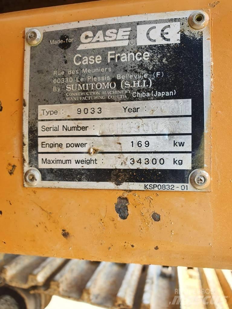 CASE 9033 Εκσκαφείς με ερπύστριες