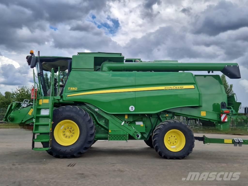 John Deere T 550 Θεριζοαλωνιστικές μηχανές