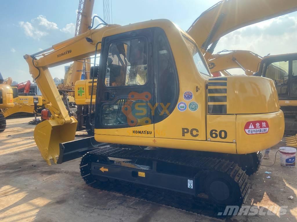Komatsu PC 60 Εκσκαφείς με ερπύστριες