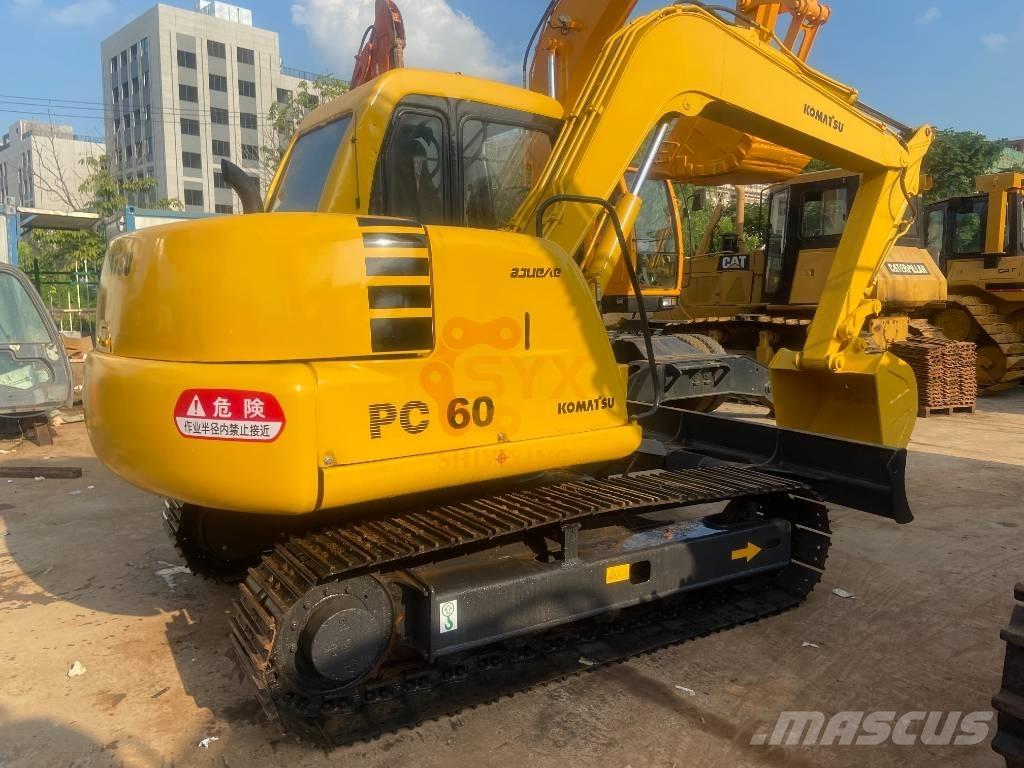 Komatsu PC 60 Εκσκαφείς με ερπύστριες