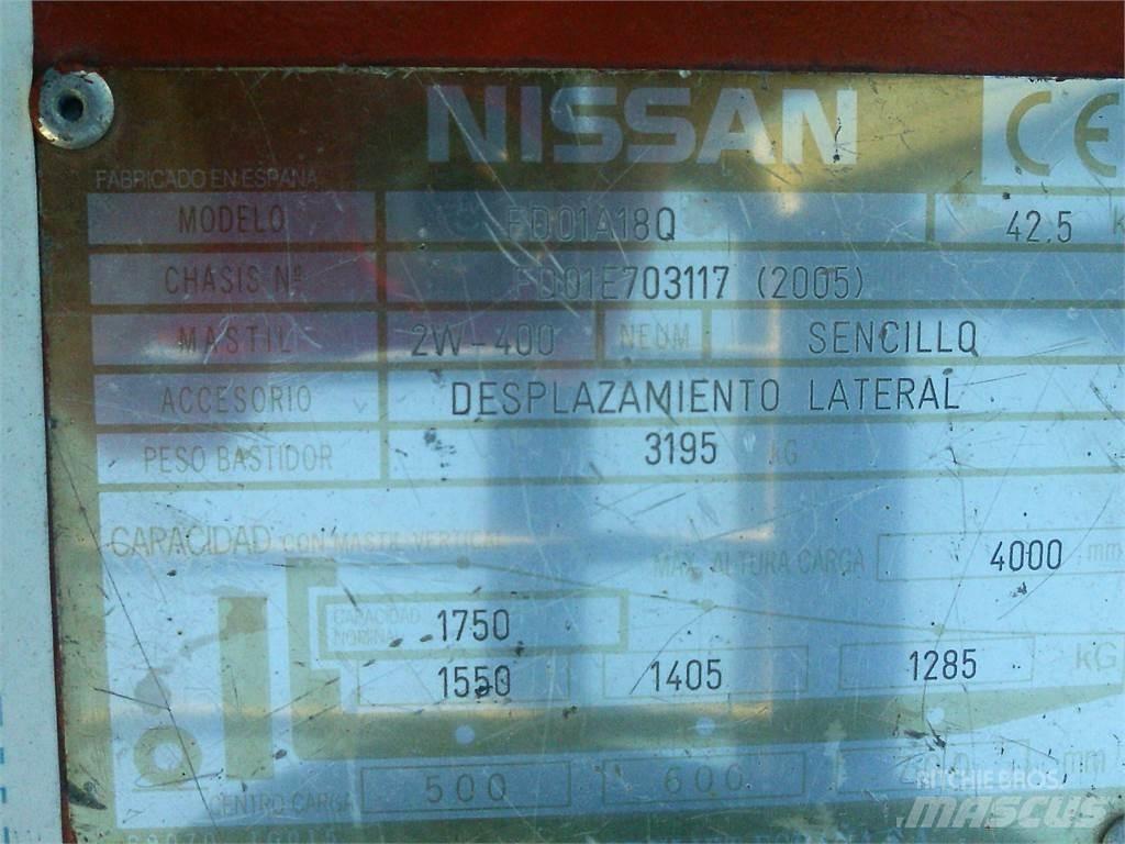 Nissan FD01A18Q Πετρελαιοκίνητα Κλαρκ