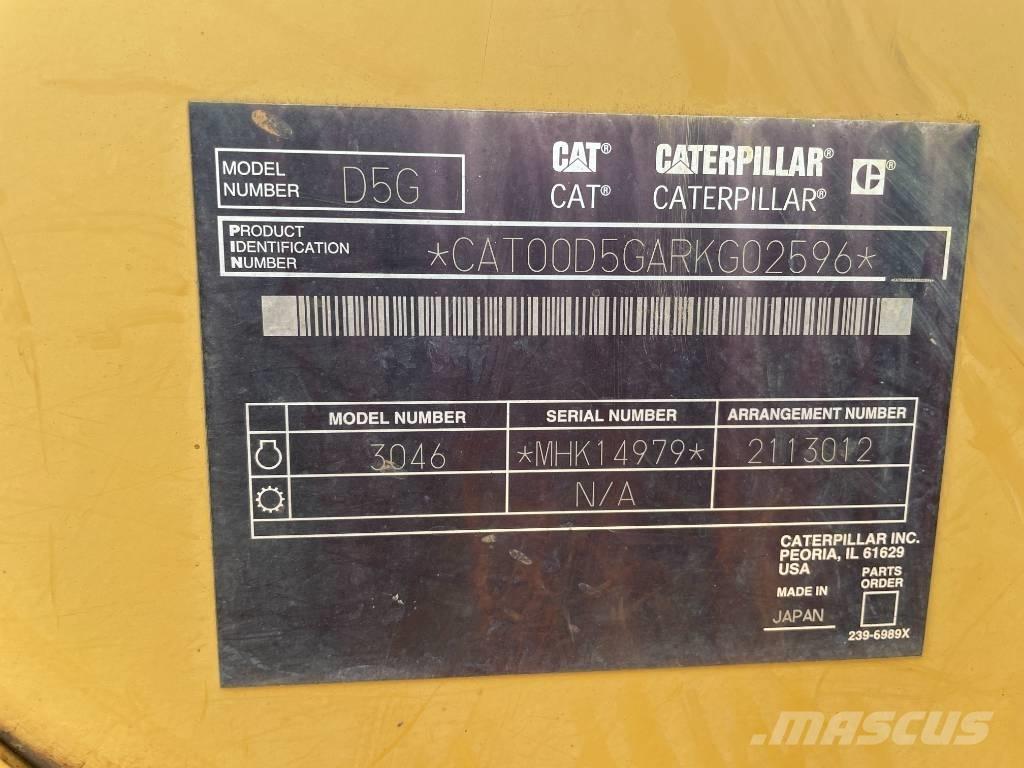 CAT D 5 LGP Μπουλντόζες με ερπύστριες