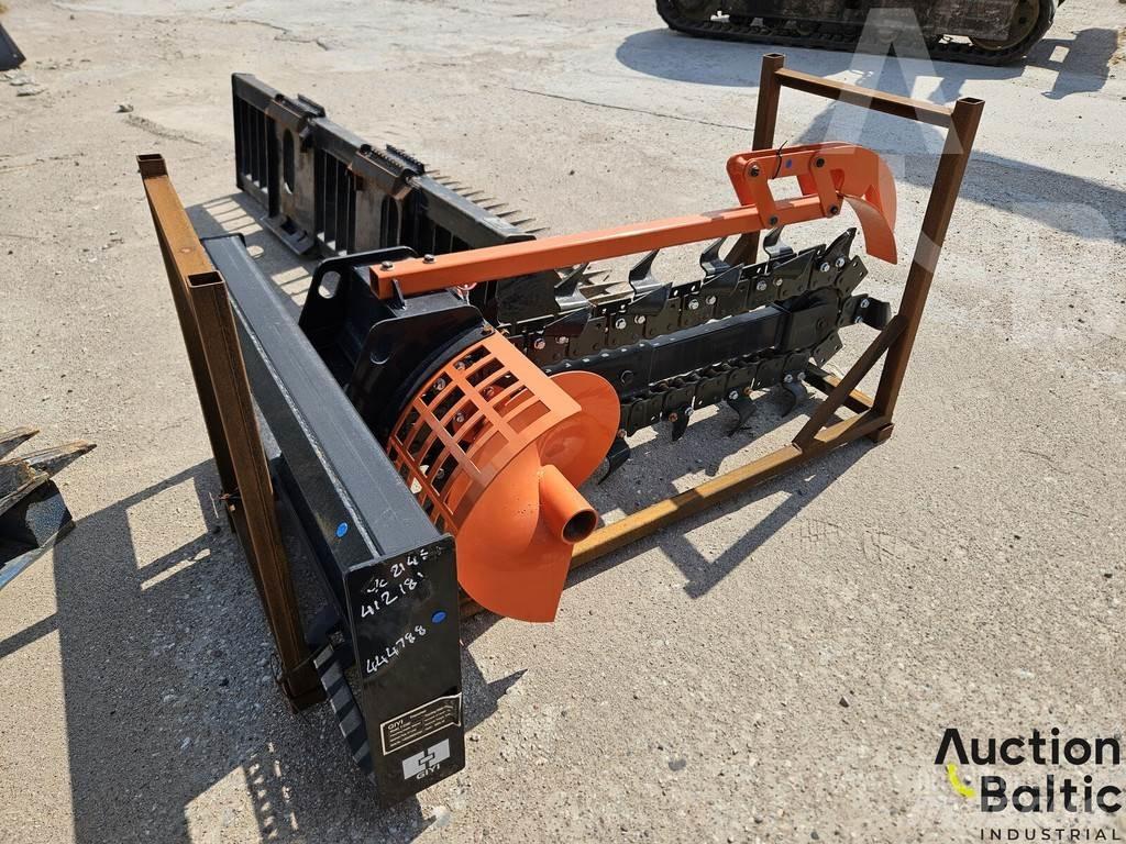  Giyi Y-D380 Εκσκαφέας χανδάκων