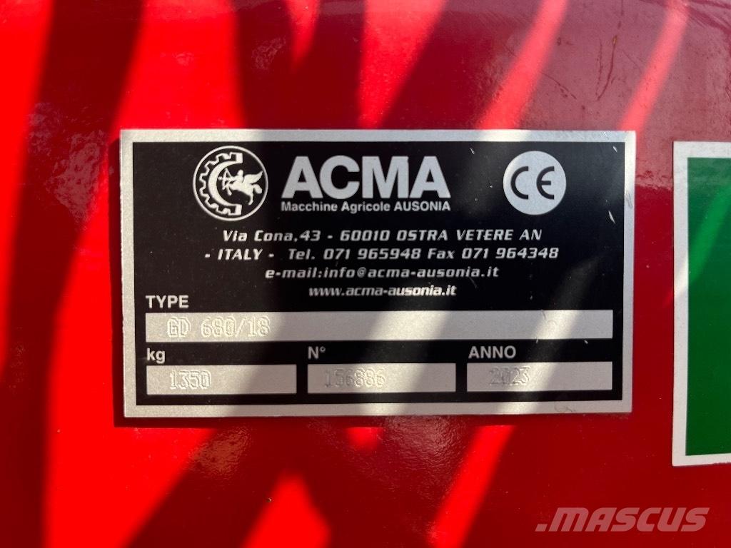  ACMA GD 680/18 Μηχανήματα συσκευασίας
