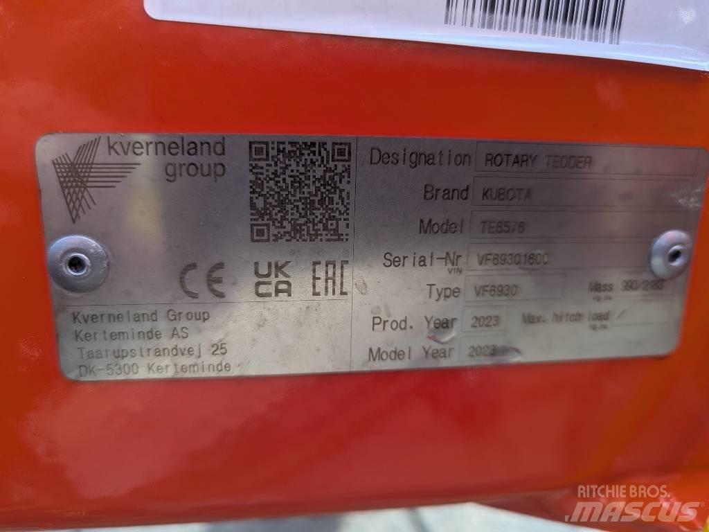 Kubota TE 6576 Αξεσουάρ μηχανών σανού και χορτονομής