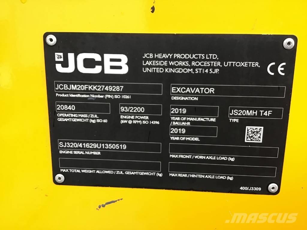 JCB JS 20 MH Βιομηχανικά μηχανήματα διαχείρισης αποβλήτων