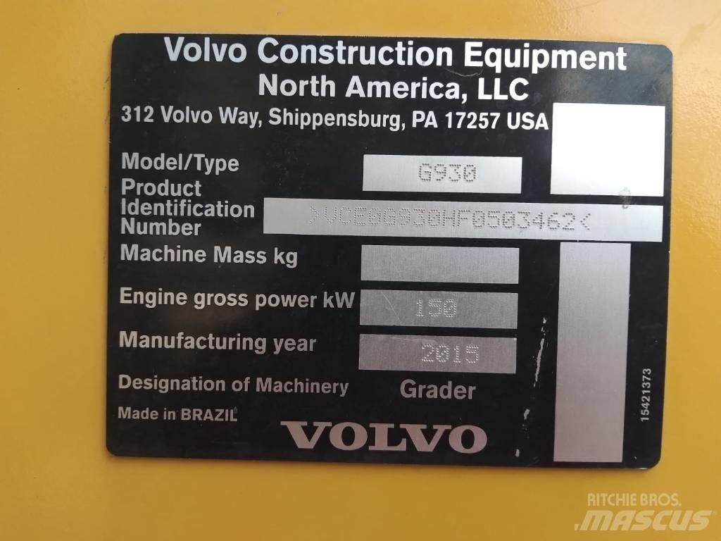 Volvo G 930 Γκρέιντερς