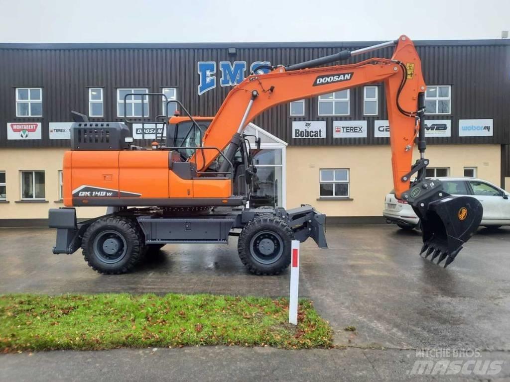 Doosan Dx140W-7 Εκσκαφείς με τροχούς - λάστιχα