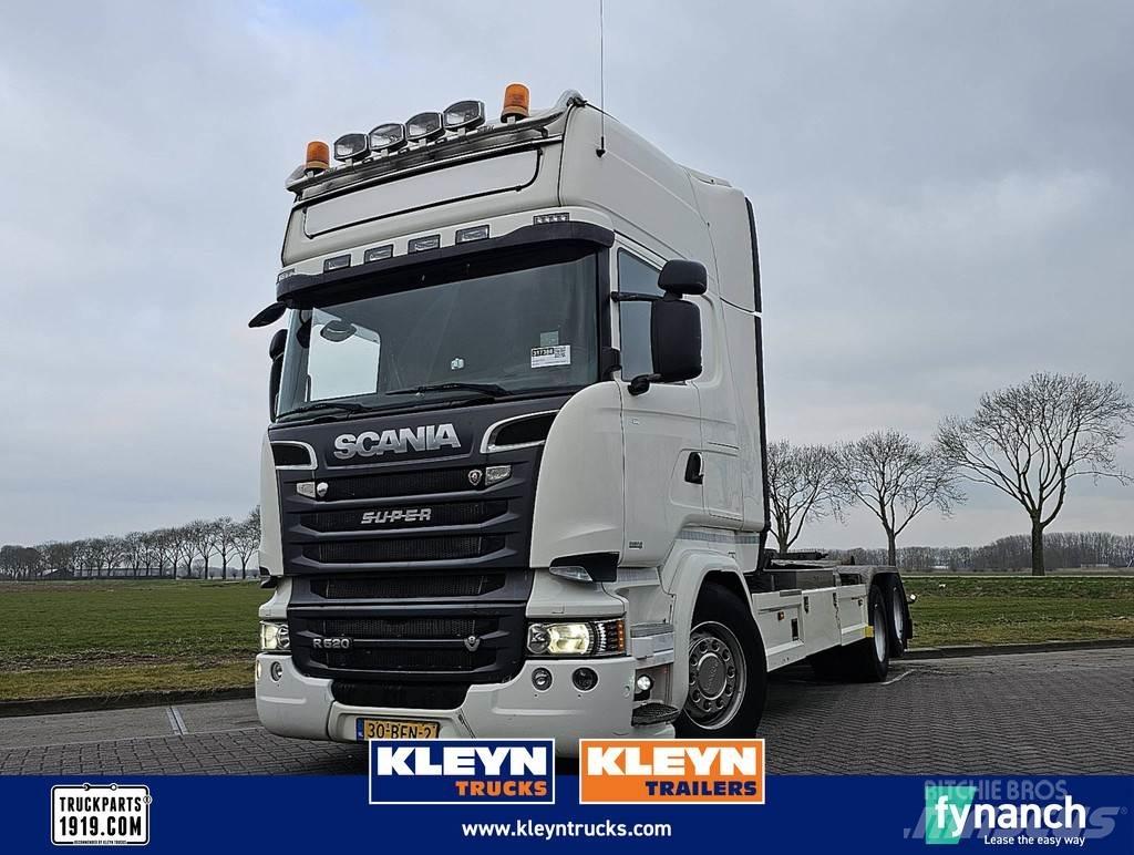 Scania R520 Φορτηγά ανατροπή με γάντζο