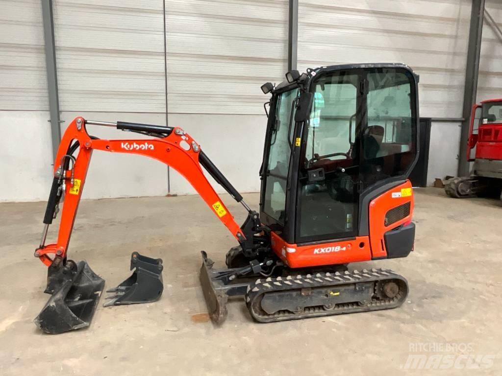 Kubota KX 018-4 Εκσκαφάκι (διαβολάκι) < 7t
