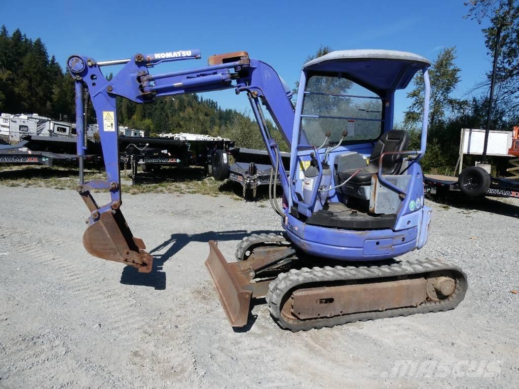 Komatsu PC20UU-3 Εκσκαφάκι (διαβολάκι) < 7t
