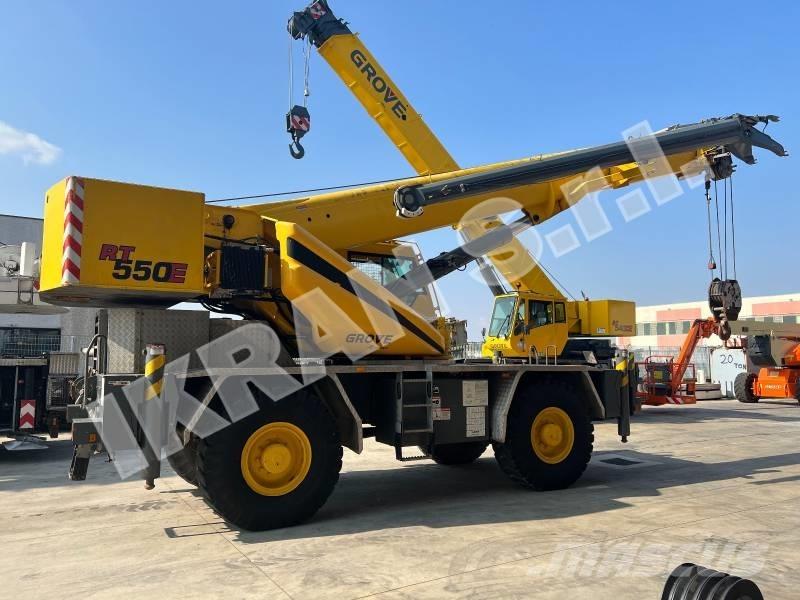 Grove RT550E Γερανοί ανώμαλου εδάφους