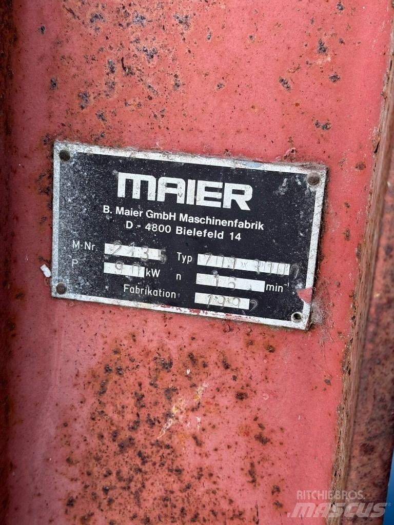 Maier 709 Τεμαχιστές αποβλήτων