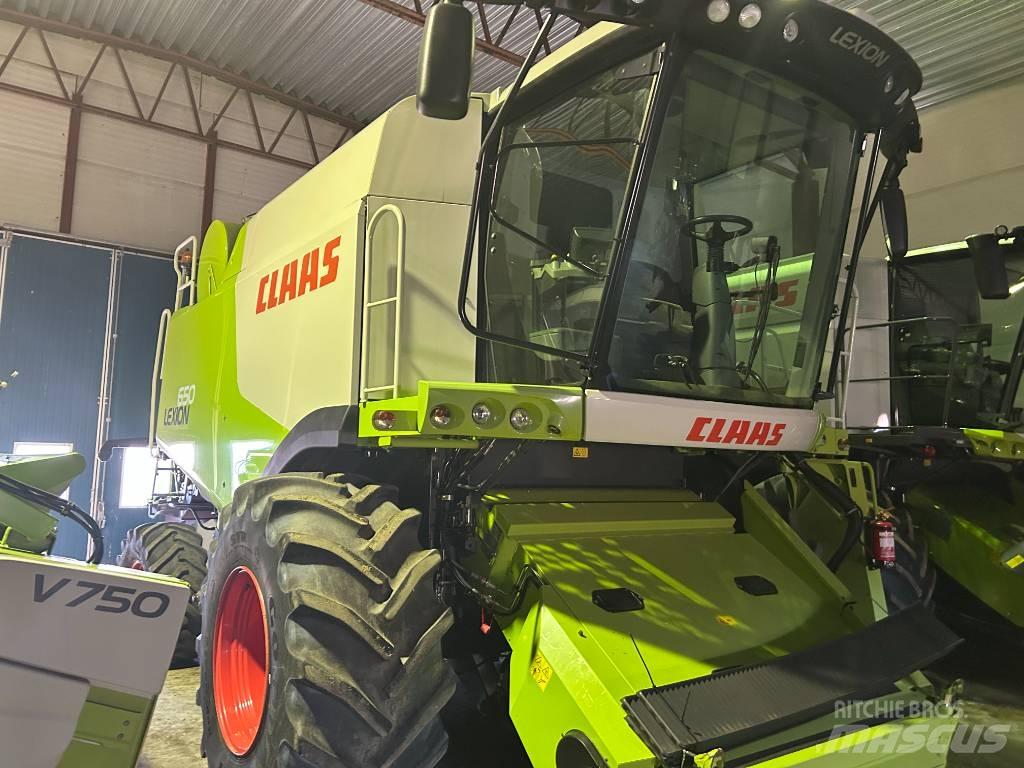 CLAAS Lexion 650 Θεριζοαλωνιστικές μηχανές