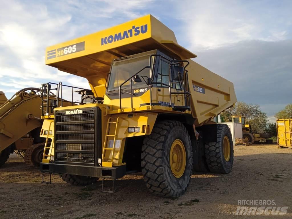 Komatsu HD 605-7E0 Άκαμπτα Dumper με ανατρεπόμενο κάδο