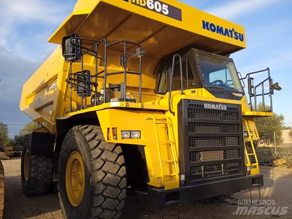 Komatsu HD 605-7E0 Άκαμπτα Dumper με ανατρεπόμενο κάδο