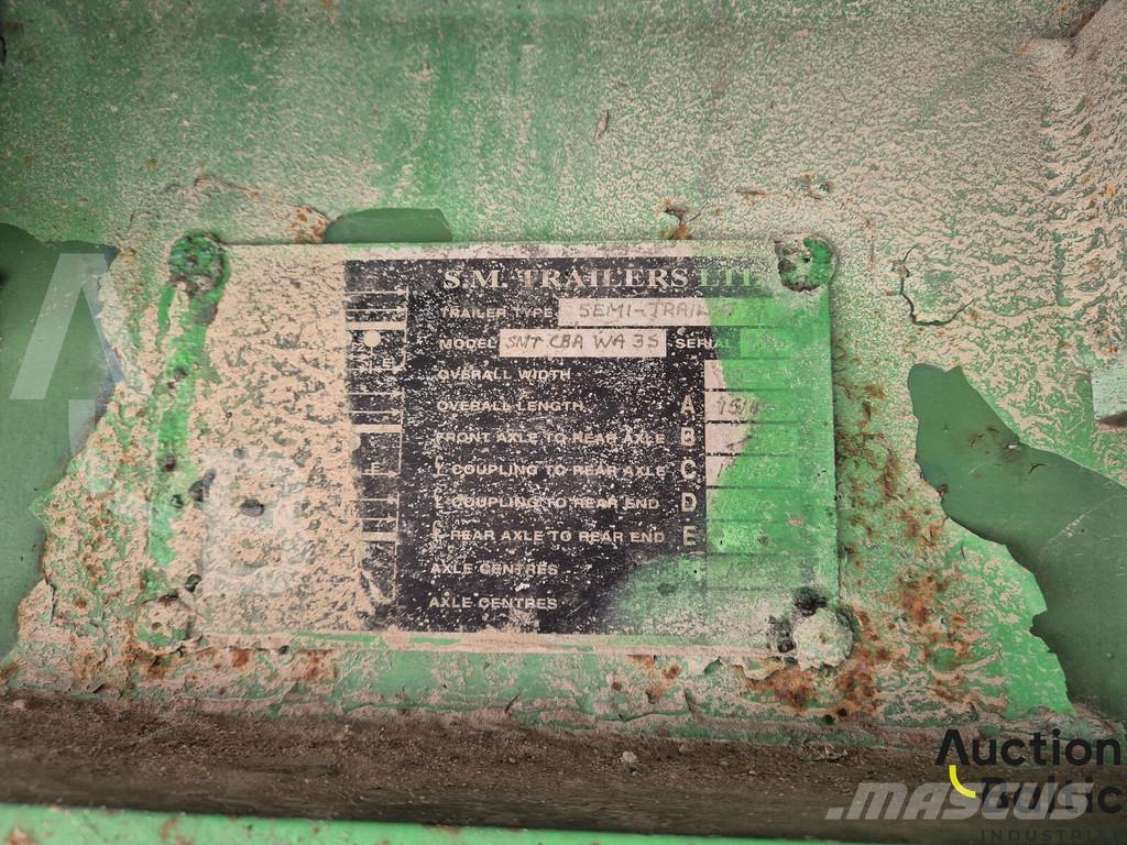 SM Trailer Ημιρυμούλκες Κουρτίνα