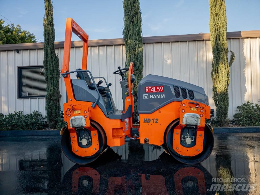 Hamm HD 12 Οδοστρωτήρες διπλού κυλίνδρου