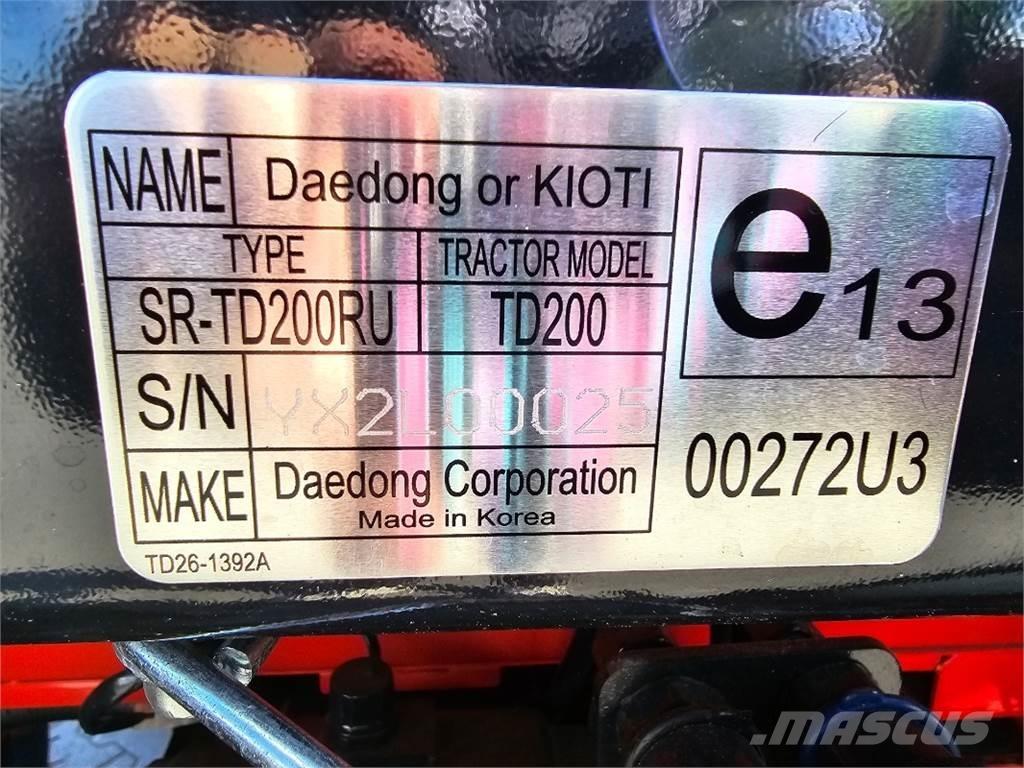 Kioti DK5020HS-EU Τρακτέρ