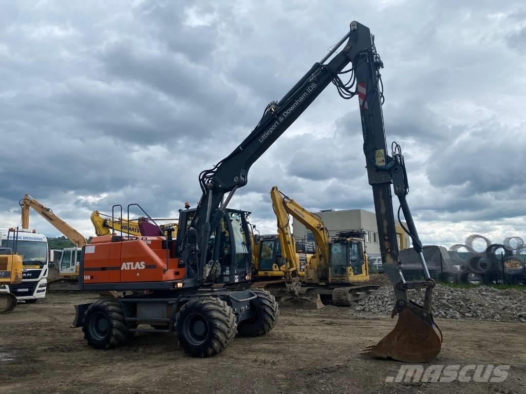 Atlas 150 W Εκσκαφείς με τροχούς - λάστιχα