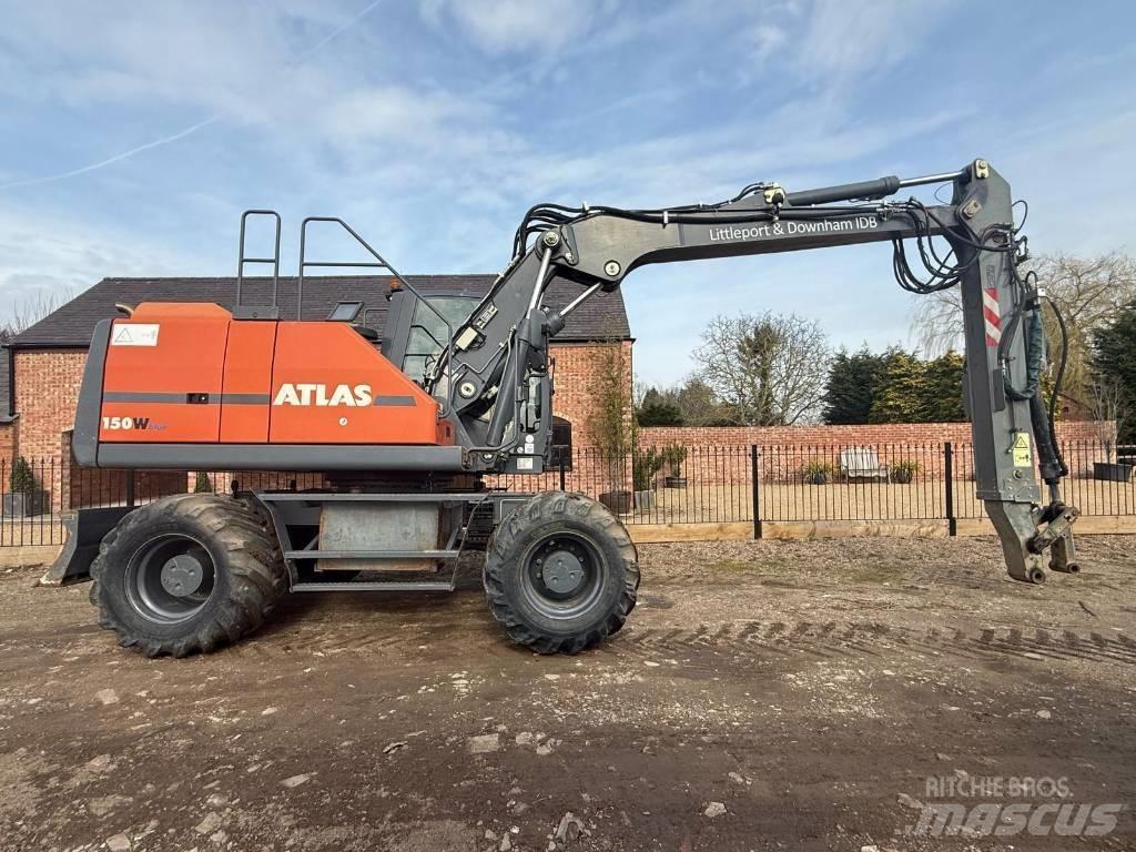 Atlas 150 W Εκσκαφείς με τροχούς - λάστιχα