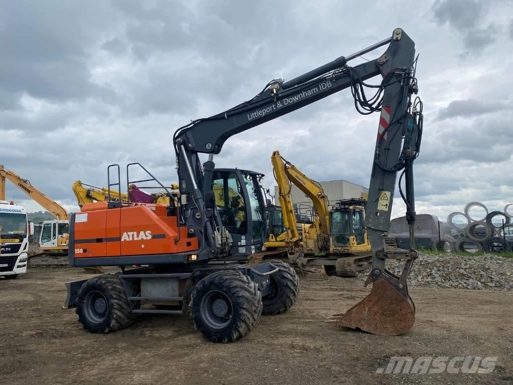 Atlas 150 W Εκσκαφείς με τροχούς - λάστιχα