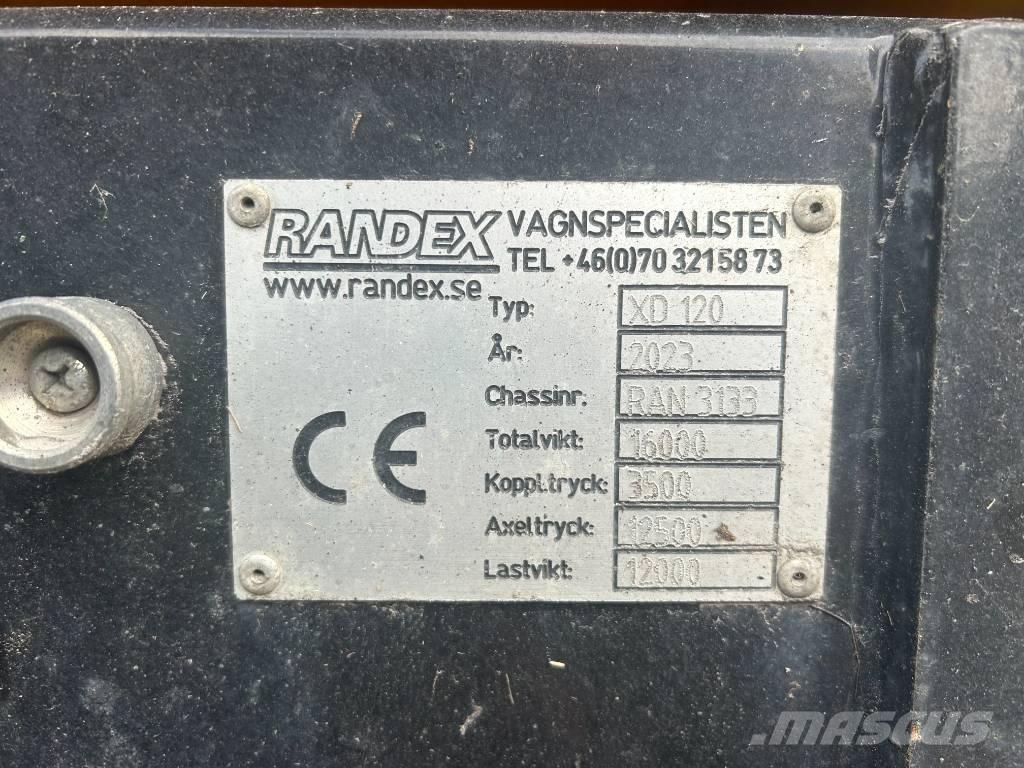 Randex XD 120 Ανατρεπόμενες ρυμούλκες
