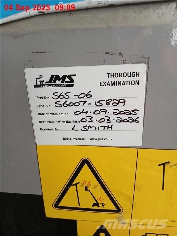 Genie S 65 Ανυψωτήρες με τηλεσκοπικό βραχίονα