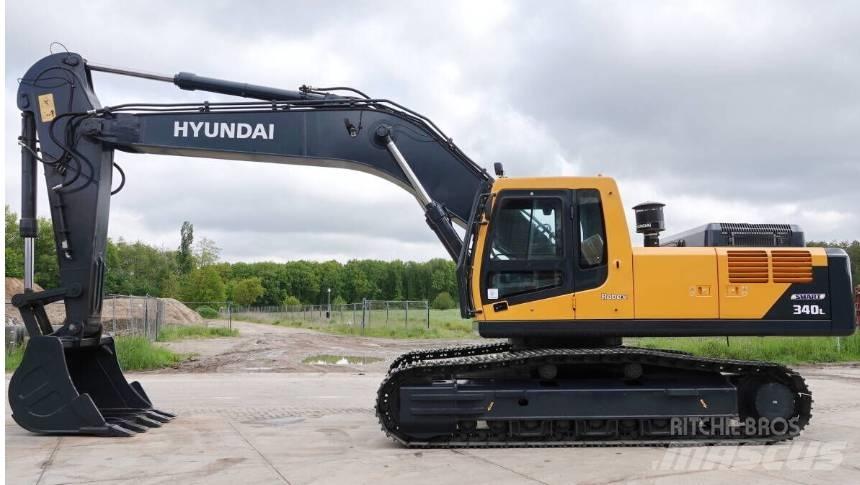 Hyundai 340 Εκσκαφείς με ερπύστριες
