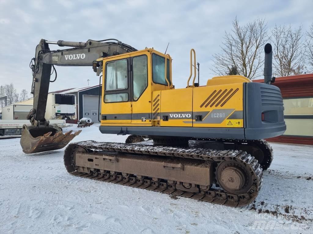 Volvo EC 280 LC Εκσκαφείς με ερπύστριες