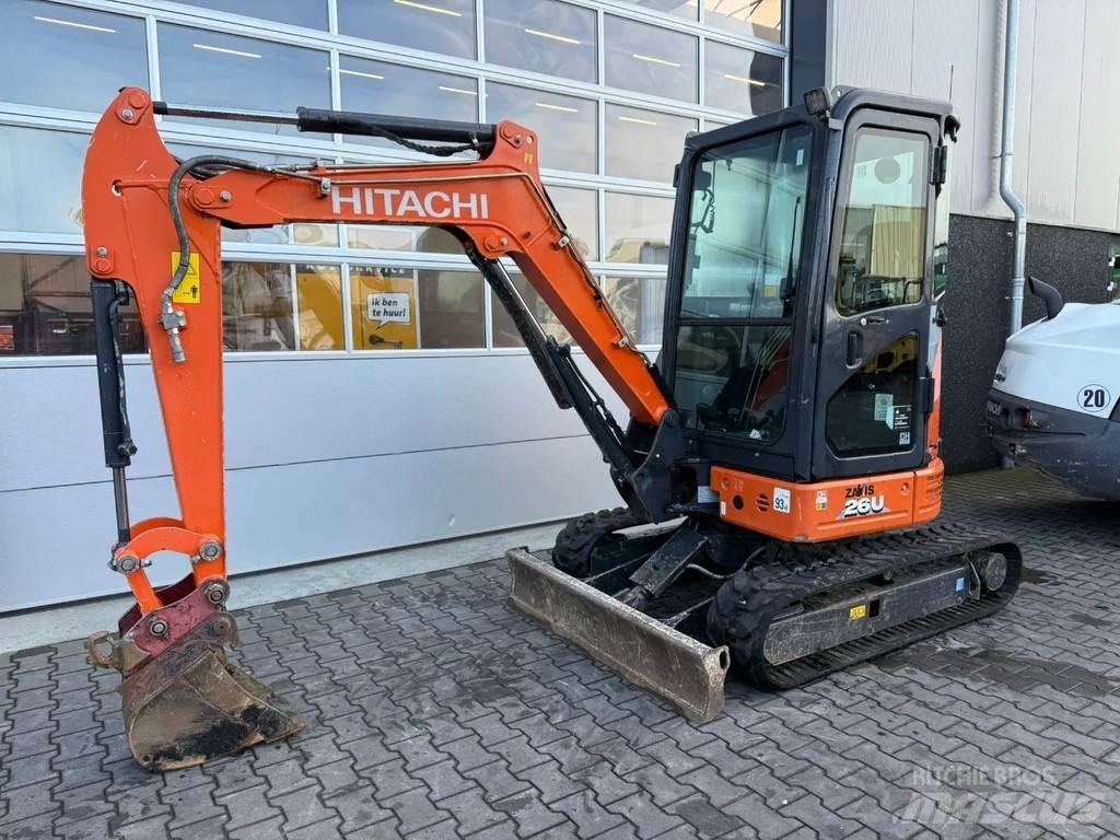 Hitachi ZX26U-6 CR Εκσκαφάκι (διαβολάκι) < 7t