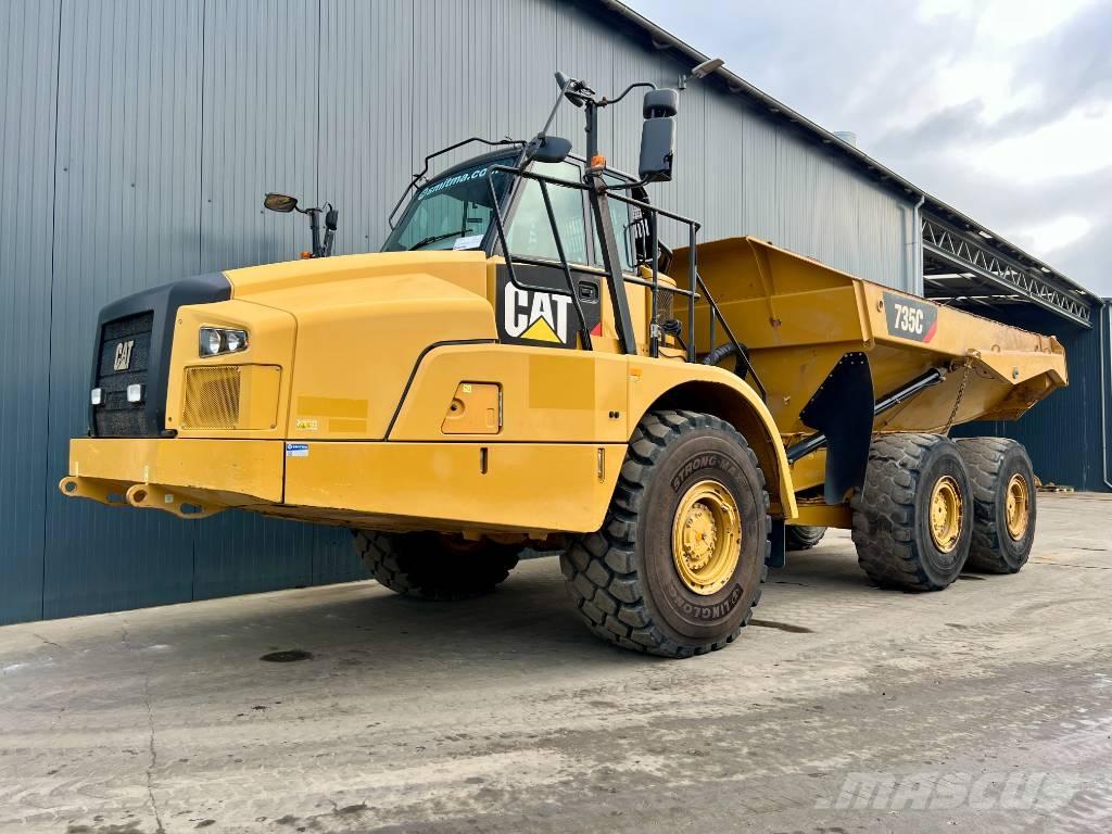 CAT 735C Σπαστό Dump Truck ADT