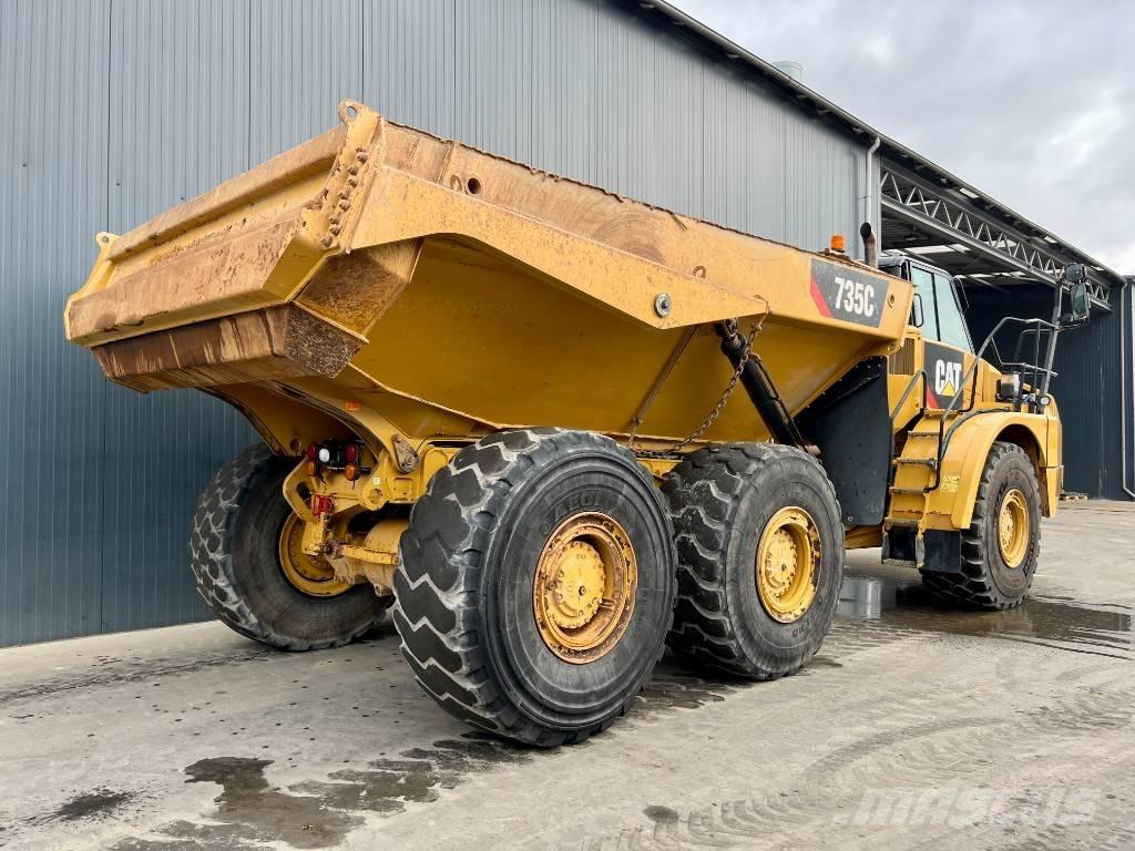 CAT 735C Σπαστό Dump Truck ADT